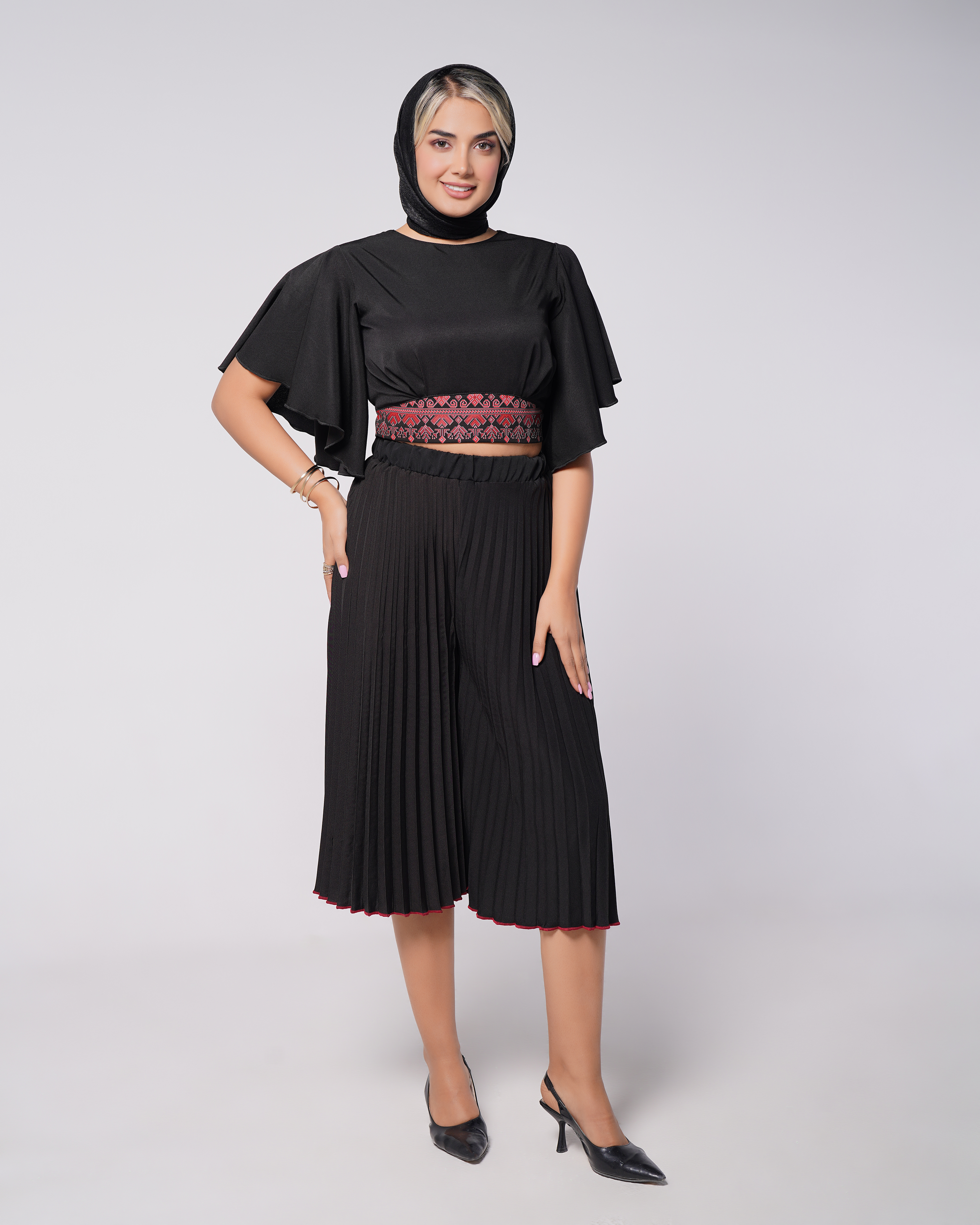 شومیز و شلوار پوپک